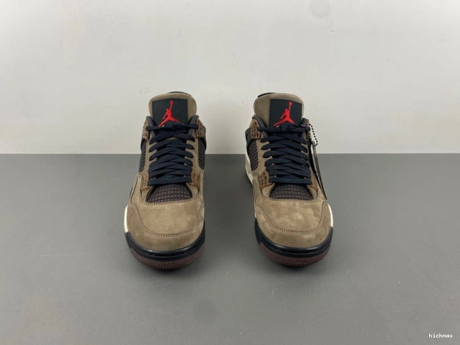 Cheap Brown Jordan x 4 TS Travis Air Retro AJ4-882335 Scott 0701